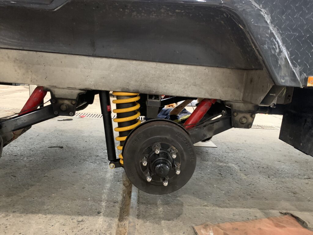 Jayco Air bag, spring and shock absorber upgrade